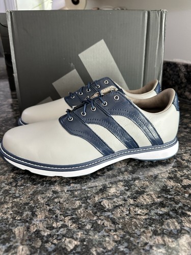 New adidas MC Z-Traxion Spikeless Golf Shoes Grey/Navy/White
