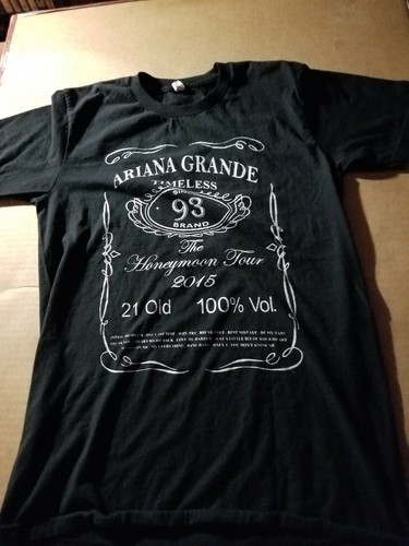 Ariana Grande Tour Tシャツ 2015 アリアナ・グランデ Ariana Grande アリアナグランデ 2017ツアー プリントTシャツ