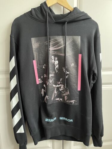 Off White Caravaggio Mirror Mirror Hoodie | eBay Off White Caravaggio Mirror Mirror Hoodie | eBay
