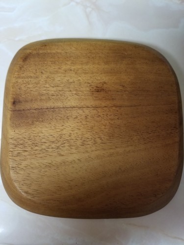 VINTAGE WOODEN 24 PC  DISH SET