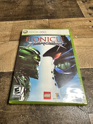 Bionicle Heroes (Microsoft Xbox 360, 2006) NEW Sealed Excellent Collectors Piece
