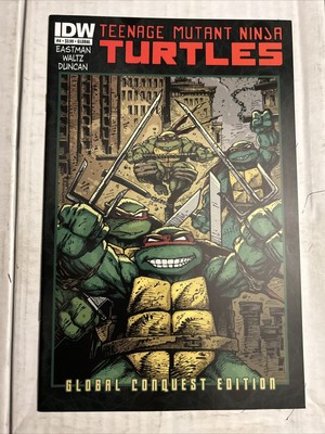 Teenage Mutant Ninja Turtles #4 Global Conquest Edition Variant IDW 2011 VF/NM