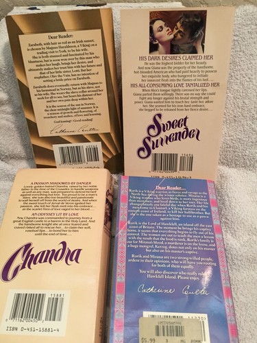 10 Catherine Coulter Used Paperback Books