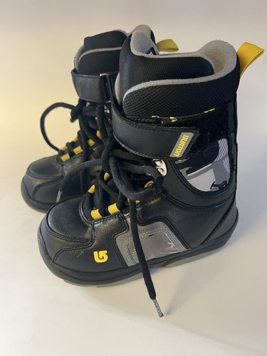 Boot Size 3 Us Black & Yellow Pre-owned