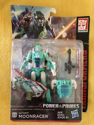 Transformers Power of the Primes Deluxe Class Autobot Moonracer New (READ)