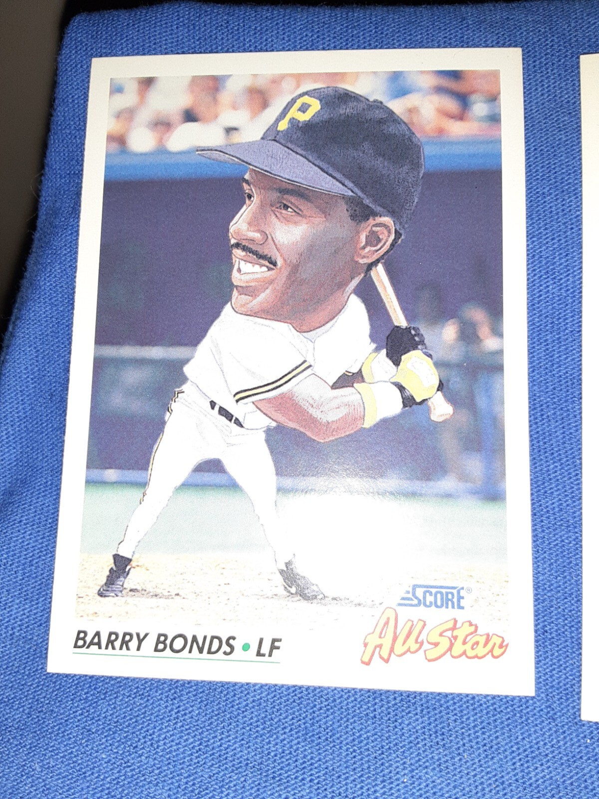 Barry Bonds 1991 Score All Star #777 Pittsburgh Pirates MVP