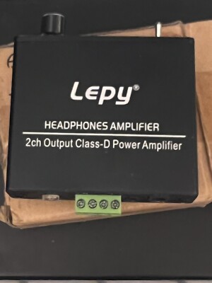 Lepy A1 20WX2 Mini Digital Class D Headphone Amplifier