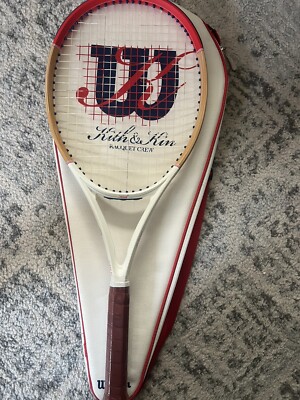 KITH for WILSON Tennis Racket Clash100 V2 White 4 3/8 NEW