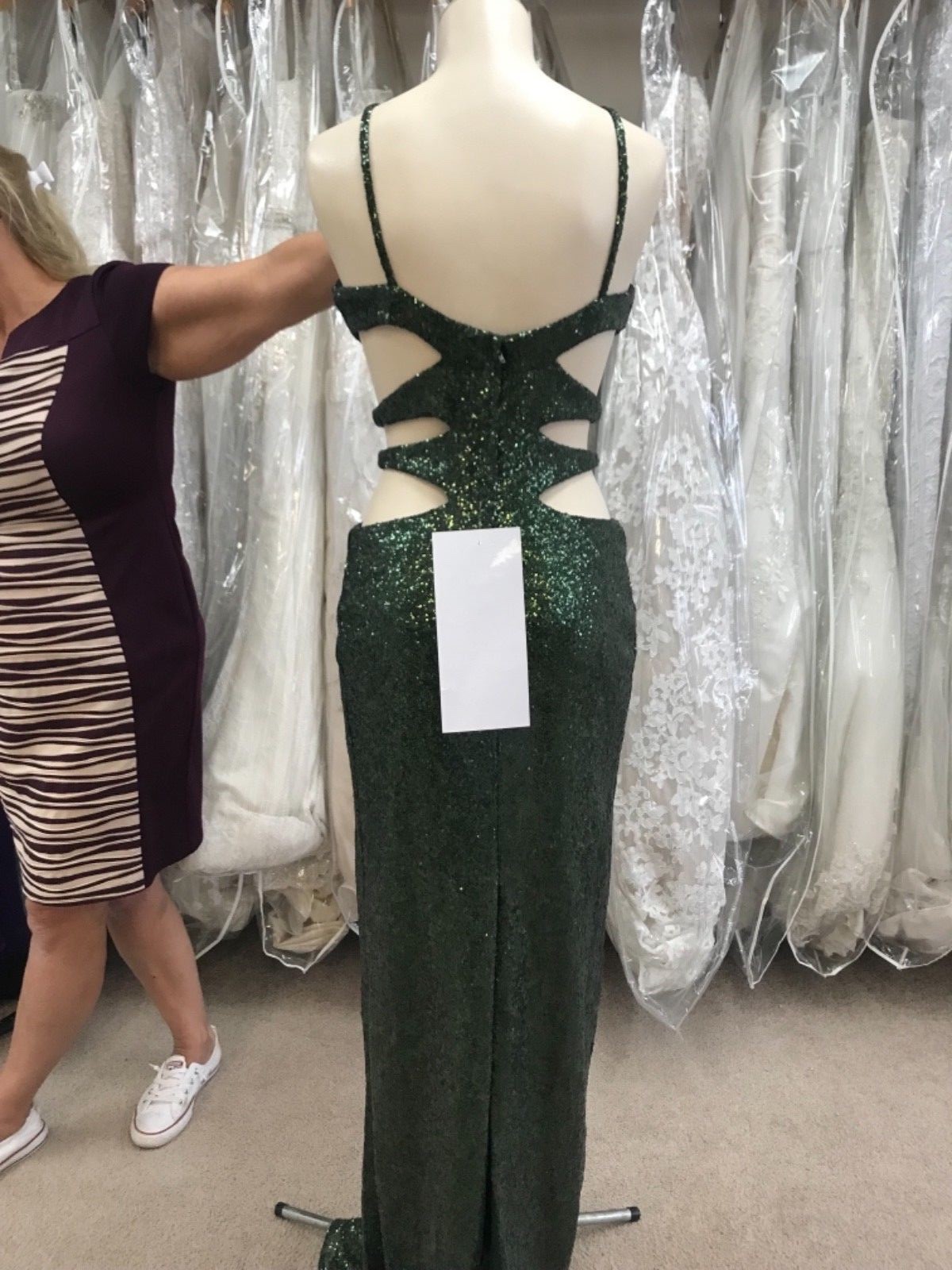 Colette by Mon Cheri prom gown