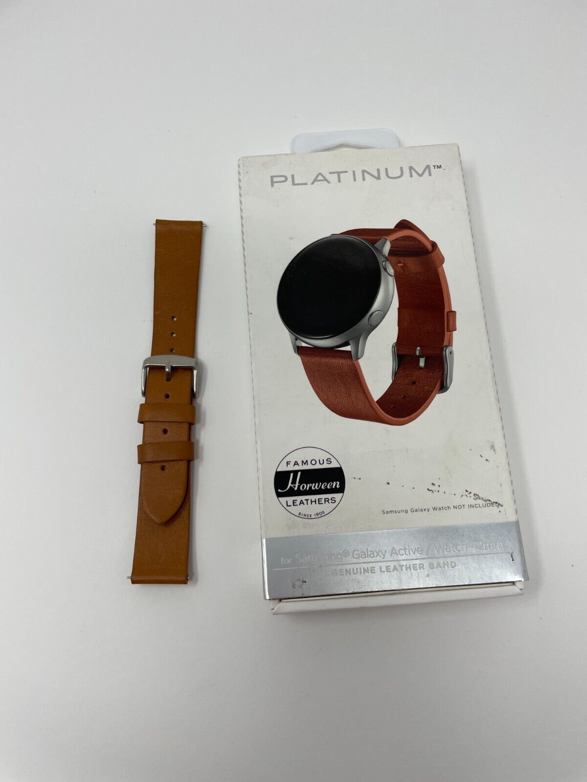 Platinum Leather Band for Samsung Galaxy Watch Galaxy watch 3 ...