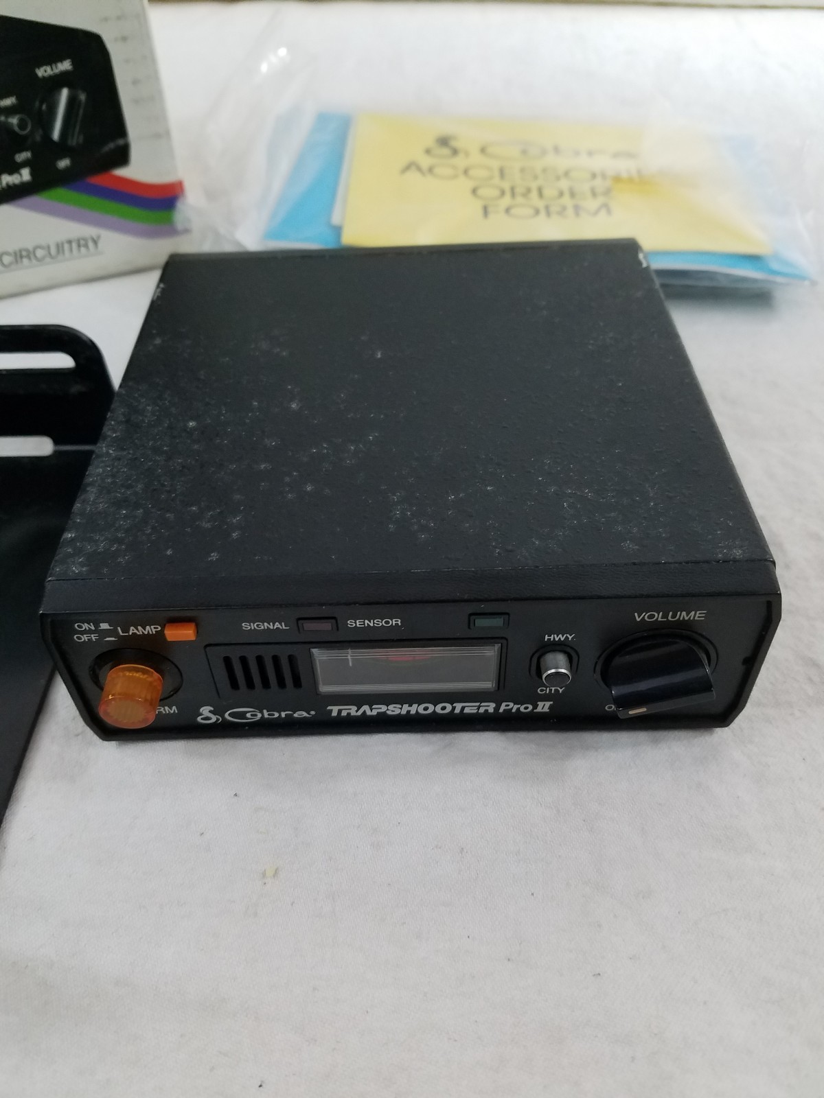 Vintage Cobra Trapshooter Pro II Radar Detector  Model RD-4110