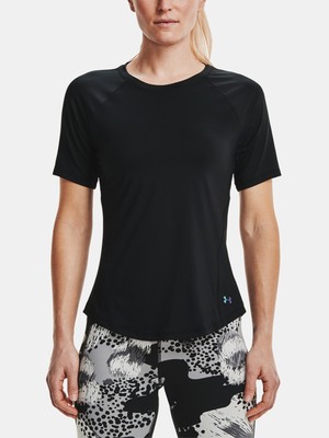 

Черная женская спортивная футболка Under Armour Rush SS Training, спортивная футболка, Черный, Under Armour Rush SS Training T-Shirt