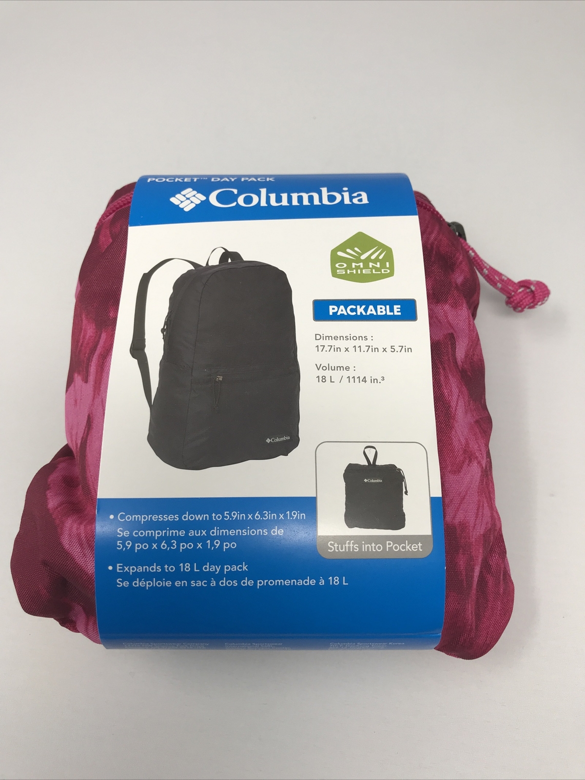 columbia pocket daypack
