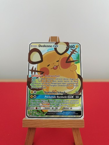 Pokemon Dedenne GX Promo 195a214 aus dem Trainer Toolkit 