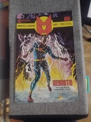 Miracleman 1 Eclipse Comics 1985 Alan Moore Leach Marvel Man FN Bagged & Boarded