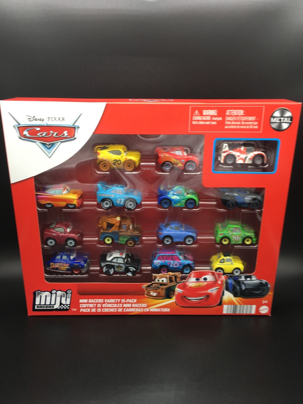Disney Pixar Cars ミニカー15点セット Disney Pixar Cars Mini Racers 15 Pack Carbon Shu Todoroki