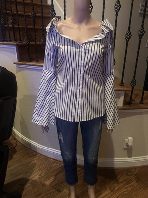 Caroline Costas persephone blouse, Size S , NWT Retail 395