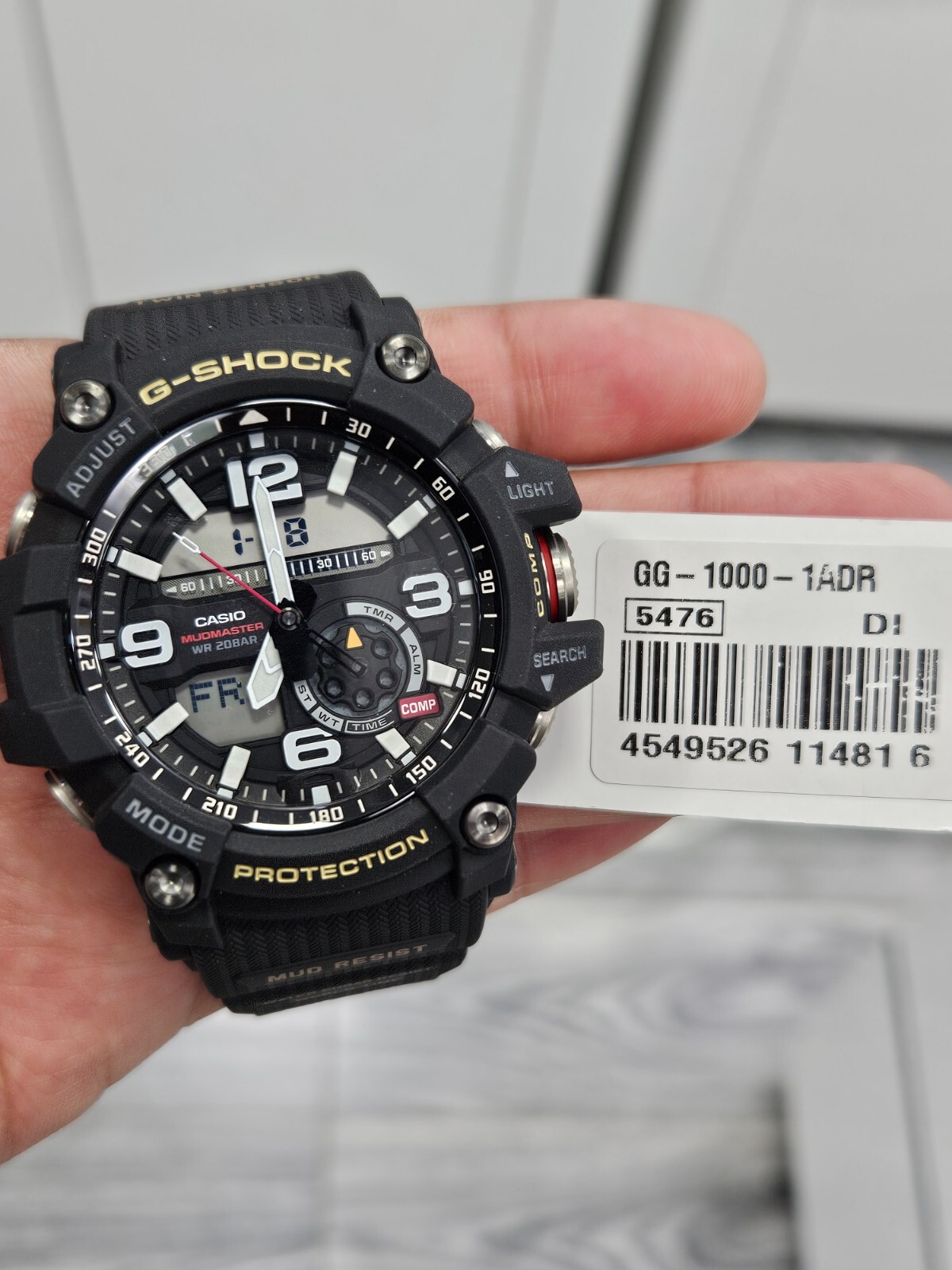 Casio G-Shock Mudmaster GG-1000-1DR Black Watch - New in Box