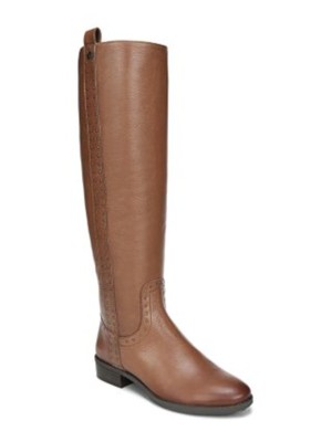

Женские коричневые кожаные ботинки для верховой езды SAM EDELMAN с логотипом Prina, Коричневый, G0965L1