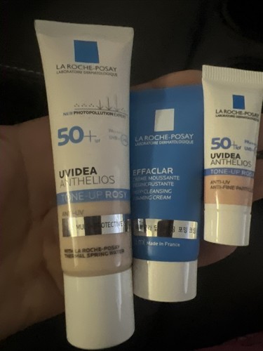 LA ROCHE-POSAY UVIDEA ANTHELIOS 3本セット LA ROCHE-POSAY Uvidea Anthelios Tone-Up Light 30mL SPF50+