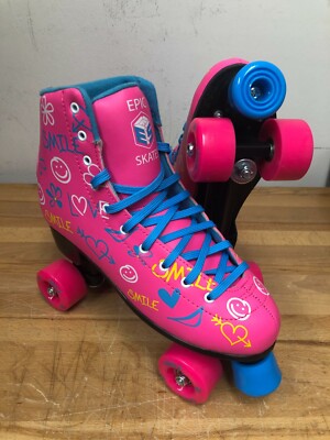 Epic Blush Quad Roller Speed Skates NO BOX