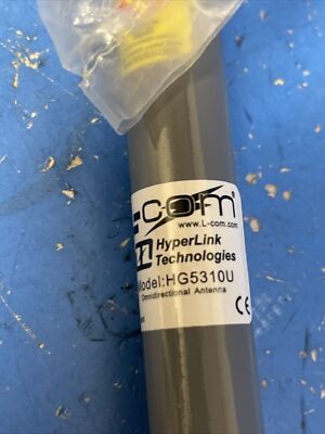 HyperLink Technologies L-Com HG5310U 5.3GHz 10dBi Omnidirectional WiFi Antenna