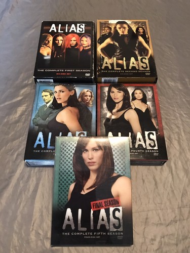 Alias - COMPLETE Series Seasons 1, 2, 3, 4, 5 DVD Set