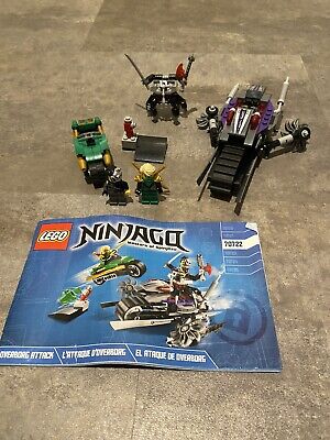 lego ninjago overborg attack 70722 complete 176147753879