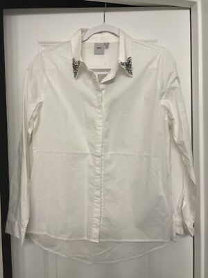 Beautiful white blouse, by ICHI, size medium