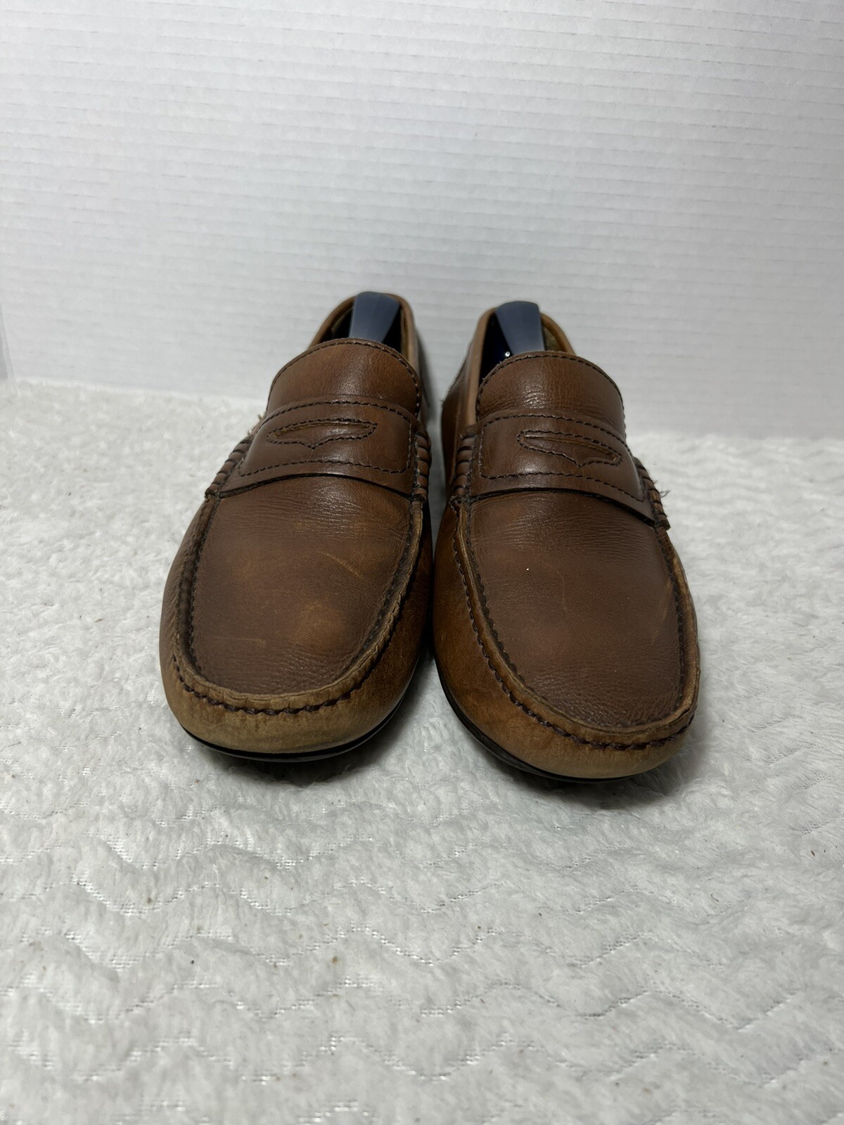 Massimo Dutti Men s Brown Leather Penny 