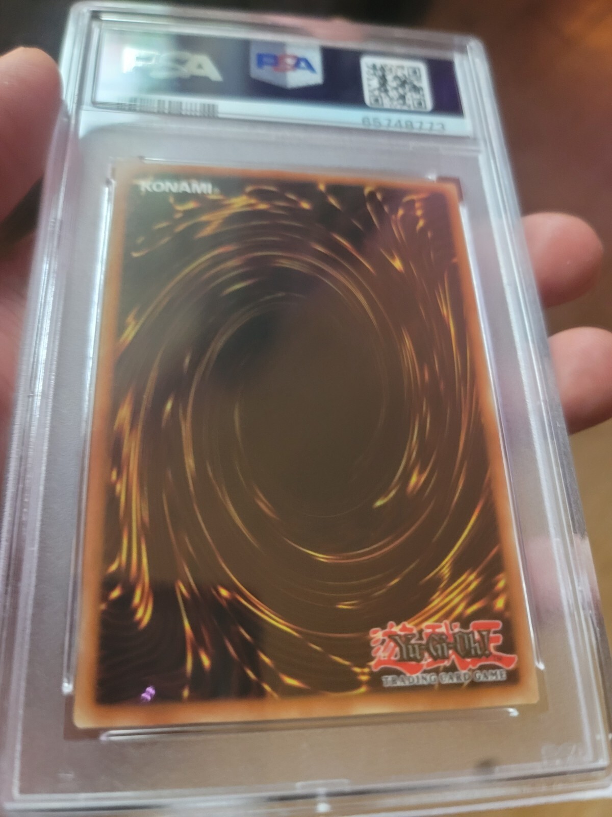 Psa Graded Yugioh Trial Of Hell 1st Edition Legend Of Blue Eyes White Dragon