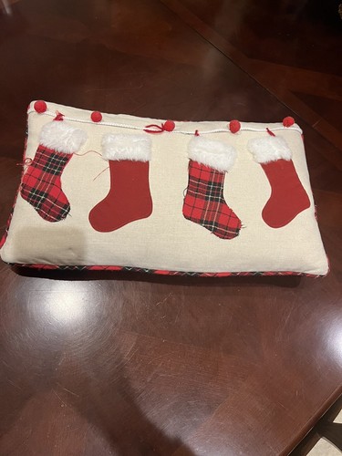 Beautiful 2015 Hobby Lobby Christmas Stockings Goose Down Pillow 9x16