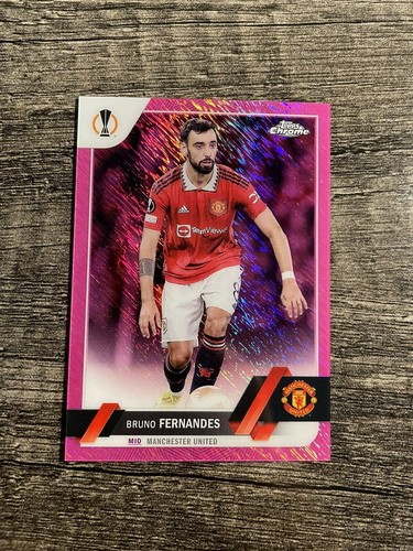 【52シリ】フリアン・アルバレス　直筆サイン　Topps Chrome UEFA 2022-23 Topps Chrome UEFA Club Competitions Bruno Fernandes