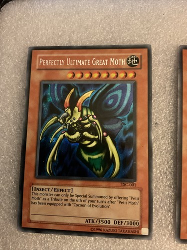 Perfectly Ultimate Great Moth TSC-001 3枚 YUGIOH 3x EDITION TSC-001 PERFECTLY ULTIMATE GREAT MOTH