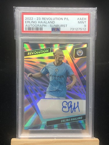2022-23 Panini Revolution PL ERLING HAALAND #A-EH Sunburst