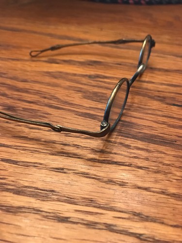 Antique Octagonal Spectacles Adjustable Arms Eyeglasses