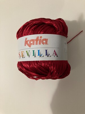 Katia Sevilla Nylon Yarn Red New