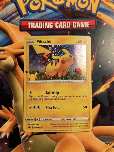 Pikachu SWSH039 ポケモンカード ピカチュウ　プロモ Pikachu SWSH039 Pokemon Promo | eBay