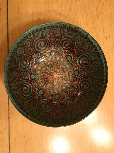 Decorative Small Plate And Bowl From Turkey