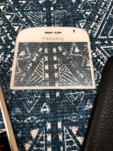 Used BlackBerry Bold 9000 Keyboard/Cover/Glass HDW-17379 Bk/Wh Replace Parts OEM