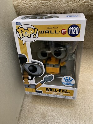Funko Pop! Pixar Wall.E WallE Shop Exclusive - Wall-E With Hubcap #1120 NONMINT