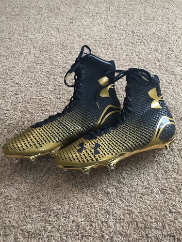 Notre Dame Irish Football Under Armour Team Issued 2014 Cleats New Size 13 ND