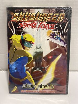 Skysurfer Strike Force: Alien Attack DVD Anime Cartoon NEW SEALED 4 Episodes
