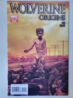 WOLVERINE ORIGINS 10 NM SUYDAM VARIANT 1ST DAKEN MARVEL 2007   