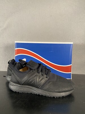 New Balance Mens 247 MRL247LK Black Round Toe Running Sneaker Shoes Size 6 D