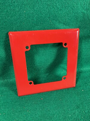 Vintage Simplex Fire Alarm Strobe Back Plate 6x6