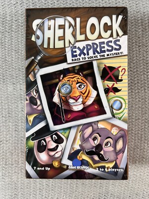 Sherlock Express: Race to Solve the Mystery - A Real-Time Detective Card Game