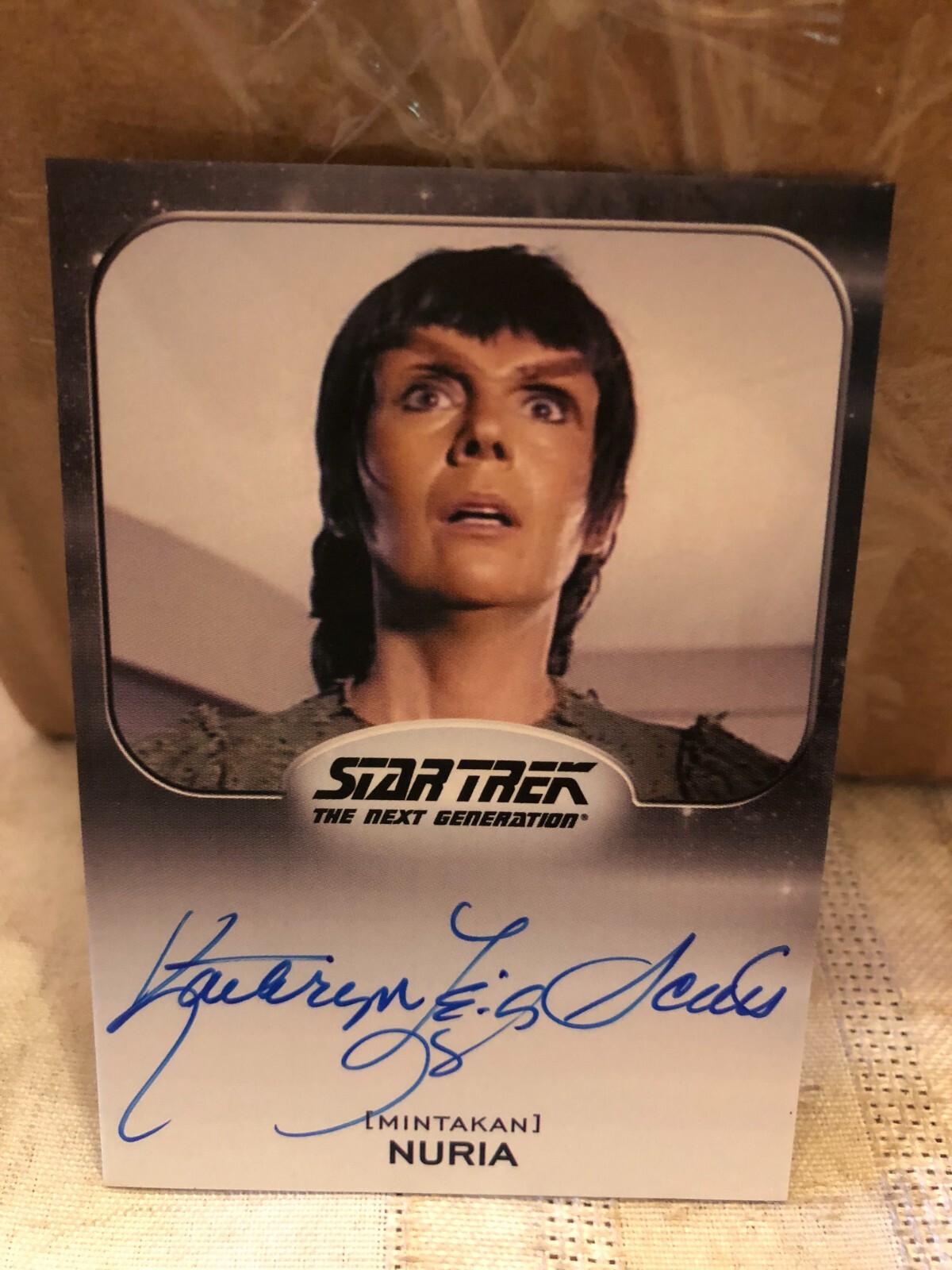 tng  1988 Galoob Star Trek Carded Action Figure Figure