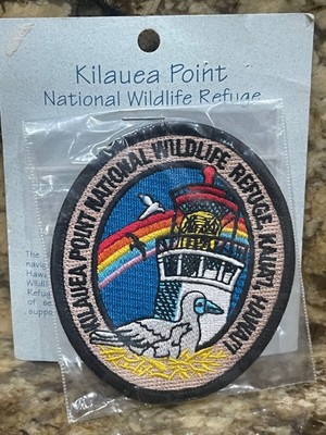 VTG KILAUEA POINT NATIONAL WILDLIFE  REFUGE Hawaii Iron On Patch