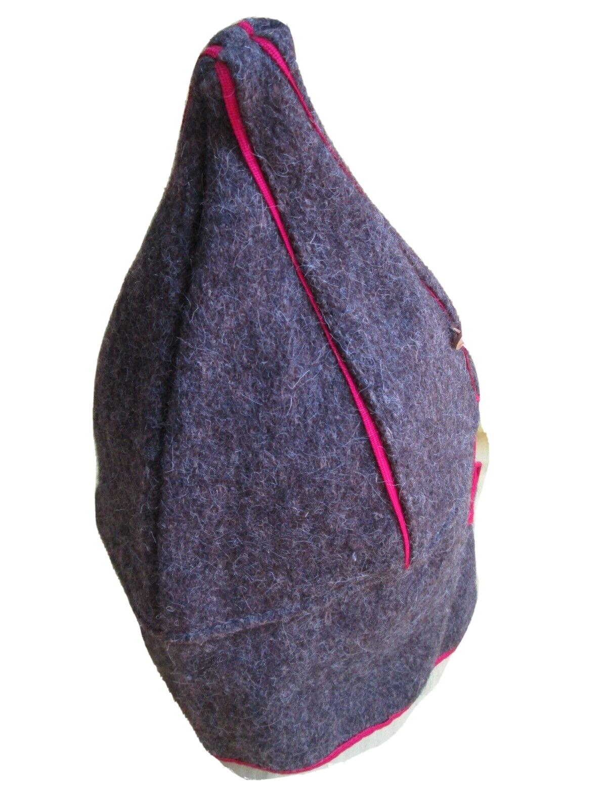 Budenovka WWI/II Replica Russian Peak Hat with Red Star/Size L